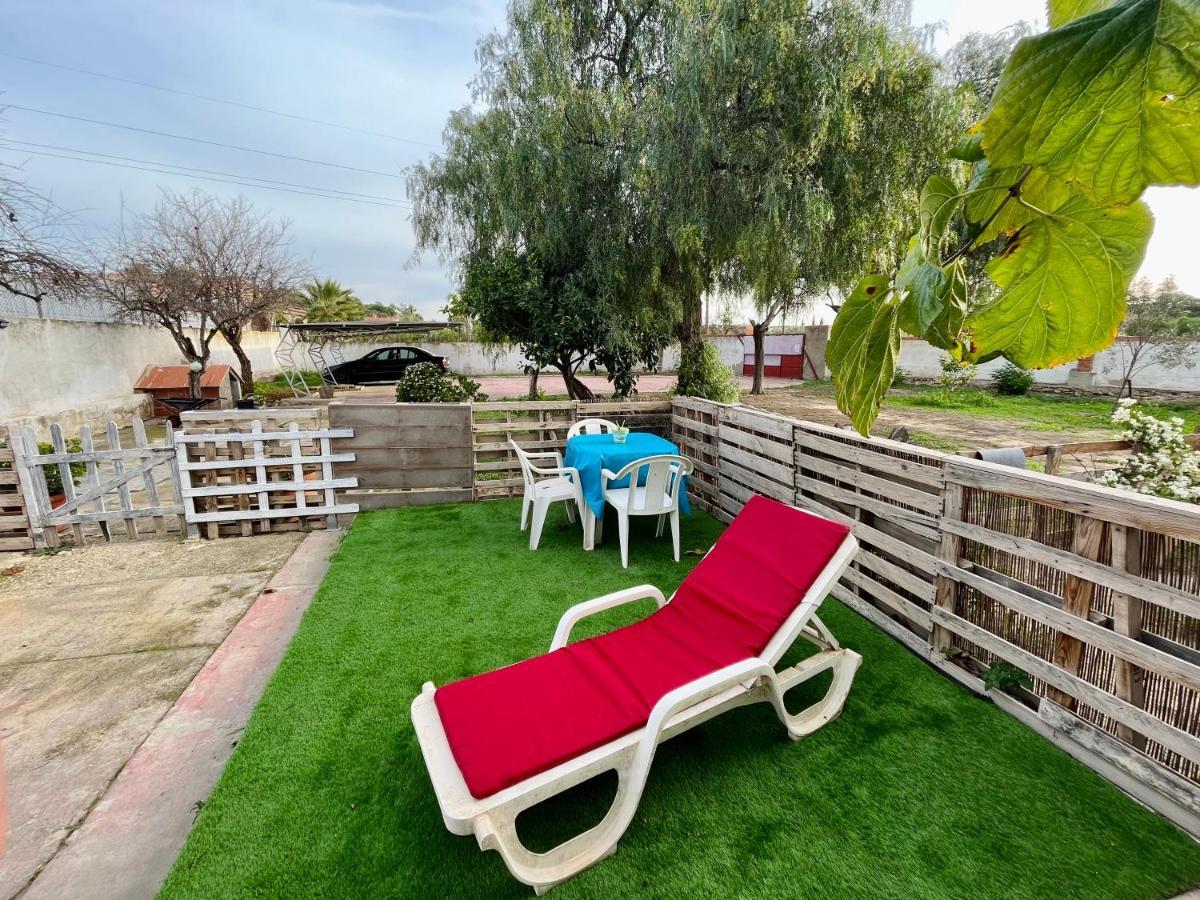 Estudio Adosado Acogedor Con Jardin, Barbacoa Y Parking Privado Alicante Esterno foto