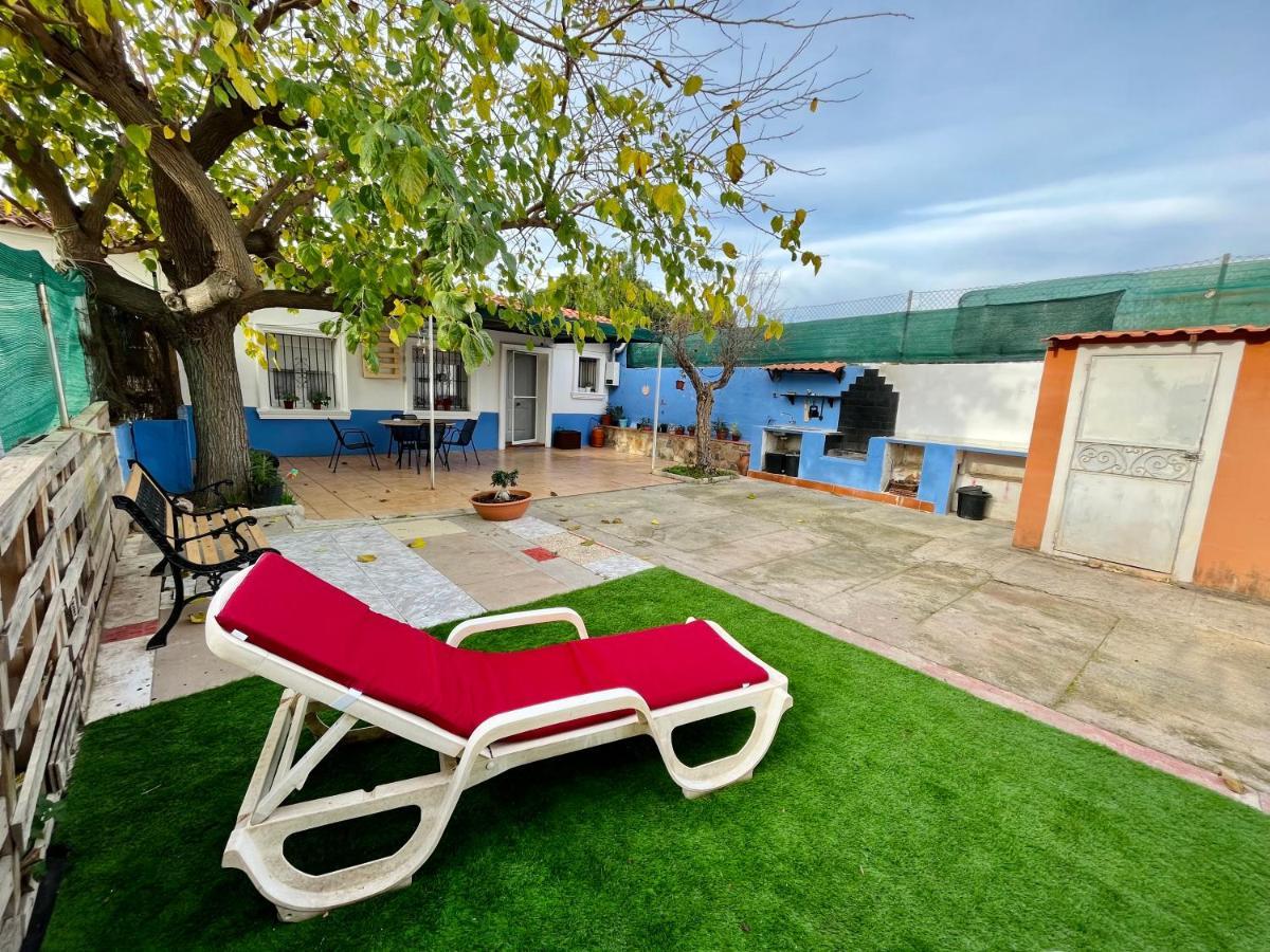 Estudio Adosado Acogedor Con Jardin, Barbacoa Y Parking Privado Alicante Esterno foto